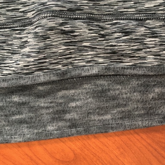 Tangerine Women's Grey White Pullover Hoodie - High Low Hem - XL - Picture 12 of 13
